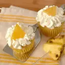 pineapple cupcake