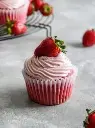 strawberry cupcake