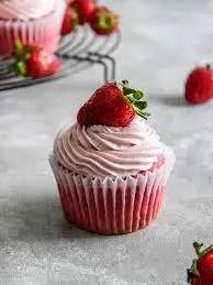 strawberry cupcake